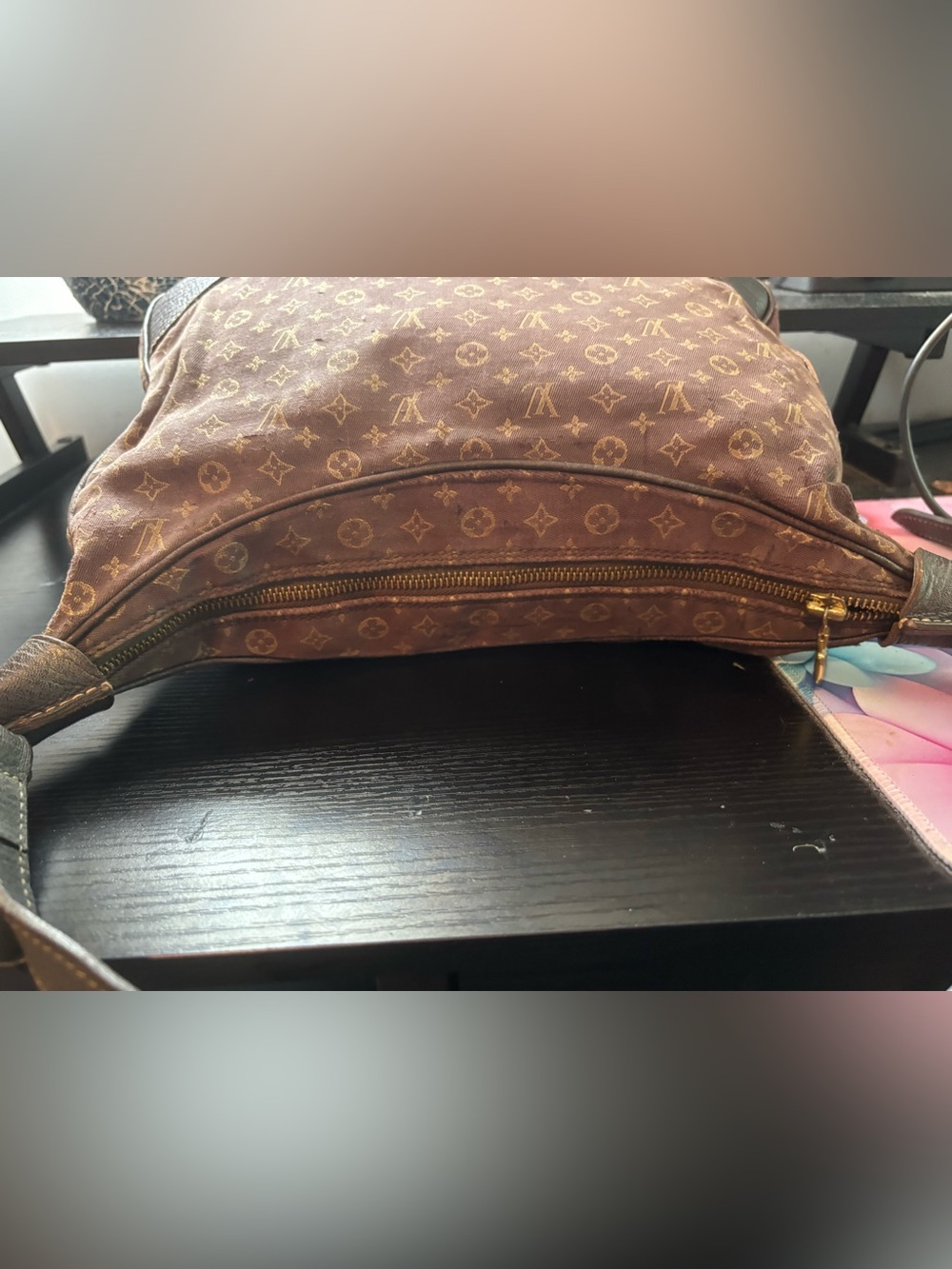 Authentic Louis Vuitton Monogram Mini Lin Boulogne 30 - Picture 11 of 15